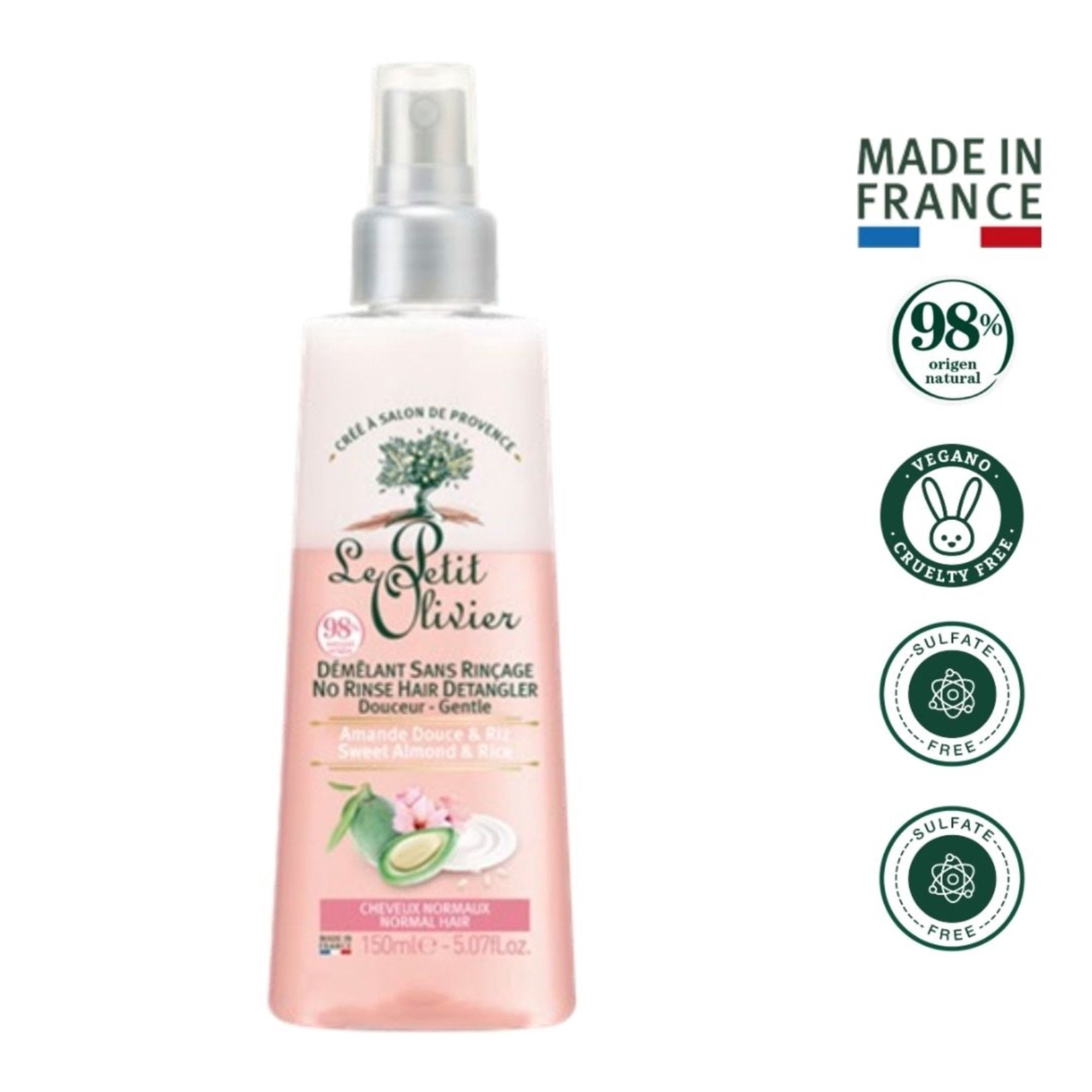 Spray Desenredante Bifasico Cabello Normal, 150 ml
