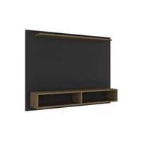 Tododescuento - Mueble Rack De Pared Para Tv 43 Pulgadas Negro Florencia