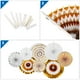 thumbnail image 3 of Decoración Uxcell Set Abanicos de Papel Colgantes Amarillo 6 Piezas, 3 of 3