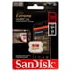thumbnail image 2 of Tarjeta De Memoria Sandisk Micro Sdxc 128gb Extreme V30 A2 4k Uhd, 2 of 6