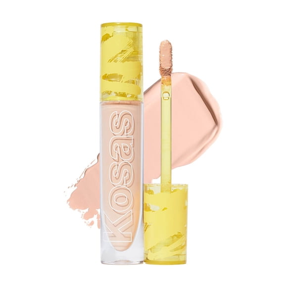 Corrector Kosas Revealer, tono de cobertura media, 3.6 C, vegano