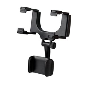 Magideal - Soporte Para Teléfono Con Espejo Retrovisor, Soporte Automático Para Teléfono, Soporte Retráctil Para Espejo Retrovisor Para Teléfonos Inteligentes De