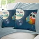 thumbnail image 3 of Eva la Lechucita Fundas de almohada de terciopelo con tema, regalos de funda de almohada, decoración para el hogar, cojín de lanzar, regalo de cumpleaños para fans y parejas.50*50cm., 3 of 6