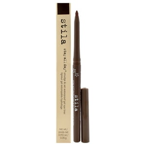 Stila - Delineador De Ojos En Gel Resistente Al Agua, Duradero Y Duradero, Con Efecto Difuminado Y Fijación, Color Espresso
