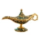 thumbnail image 4 of Genie Aladdin Lámpara De Aceite Wishing Light Pot Decor Home Photo Props Luxury Light Blue, 4 of 5