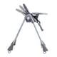 thumbnail image 4 of Silla de Comer Bebe Reclinable Plegable Easy Eat Gris, 4 of 9