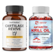 thumbnail image 1 of Cartilage Revive Colageno Glucosamina + Krill Oil Omega 3 Astaxantina, 1 of 10