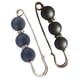 thumbnail image 4 of 2 Piezas ABS Perlas Rhinestone Espaciador Cuentas Seguridad Pin Broche Clip Bufanda Sombrero, 4 of 5