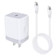 thumbnail image 1 of Cargador de pared USB C Pukiou 20W para Samsung Galaxy S25/S24 FE, 1 of 7