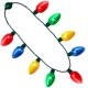 thumbnail image 1 of Collar JOYIN para Navidad con luz LED, 9 bombillas, regalo de fiesta, 1 of 7