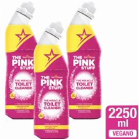 Pack X 3 Limpiador Inodoro Antisarro The Pink Stuff 750 Ml