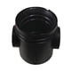 thumbnail image 1 of Funda de goma con cartucho desviador Kingston Brass KBRP131CDR, color negro, 1 of 2