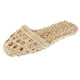 thumbnail image 5 of 1 Par De Zapatillas De Punto De Mimbre De Paja Hechas A Mano, Sandalias Radom, Tama?o De Barco 38, 5 of 5