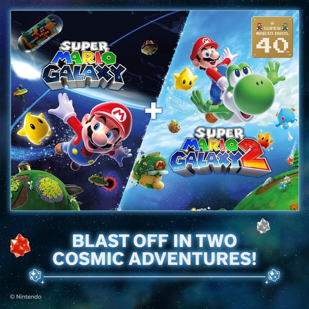 Videojuego Super Mario Galaxy + Super Mario Galaxy 2 | Lider
