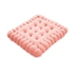 thumbnail image 4 of Cojín Con Forma De Galleta, Cojín Decorativo De Suelo Suave Para Regalo, Sala De Estar, Bar, Cuadrado, Rosa, 4 of 5