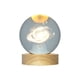 thumbnail image 1 of Lampara Bola de cristal led Diseños 3D Galaxia, 1 of 4
