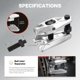 thumbnail image 5 of Juego de Herramientas para Rótulas TOMMARS 3 uds – Separador y Extractor de Brazo de Pitman y Barra de Dirección, 5 of 6