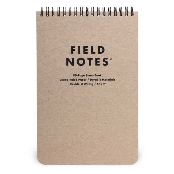 Bloc de notas Steno Field Notes 15 cm x 23 cm 80 páginas
