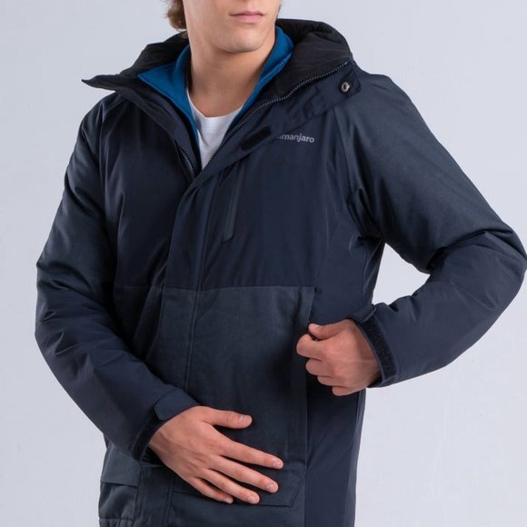 Parka Hombre Samoa Negro Xxl