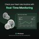 thumbnail image 5 of AUDÍFONOS dbbeats Sleep Earbuds con monitor de frecuencia cardíaca y ANC, 5 of 8