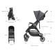 thumbnail image 3 of Coche compacto desde recién nacido Airo gray  CoBaby, 3 of 11