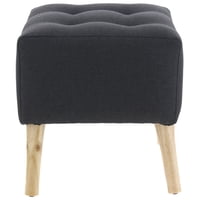 Máxima Design - Pouf Alemania Grafito Amalfi 42X42X43 Cm