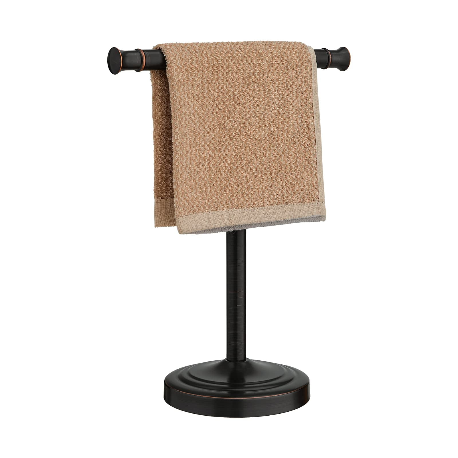 Soporte Para Toallas Rumose, Bronce Frotado Con Aceite, 33 Cm, Acero Inoxidable