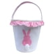 thumbnail image 5 of Canvas Easter Bunny Basket Tote Bag Regalo Juguetes Para Festival Caza Candy Pink, 5 of 5
