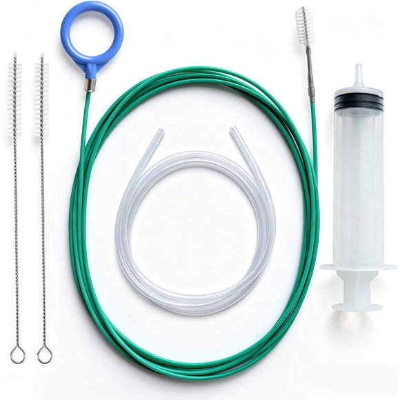 Kit de Limpieza de Drenaje de Techo Solar UoreFloo de 118 Pulgadas, 5 Piezas
