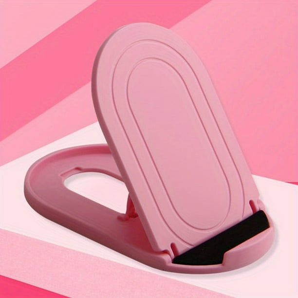 1pc 6 Colors Mobile Phone Stand Plastic Foldable Desktop Stand For Cell Phone Tablet Universal Desk Phone Holder Smartphone Bracket