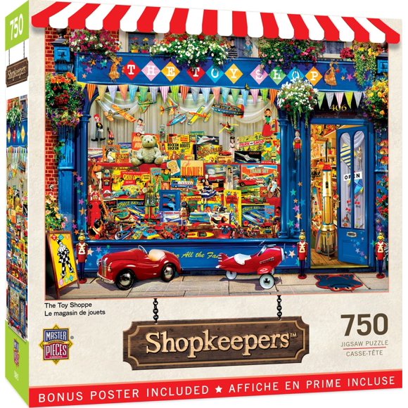 Rompecabezas MasterPieces The Toy Shoppe 750 piezas