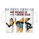thumbnail image 1 of Vaso Térmico de Acero Inoxidable Desmarcar El Show De Heckle Y Jeckle 40 oz, 1 of 6