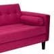 thumbnail image 4 of Sofa Retro 3c Felpa 00 Burdeo, 4 of 6