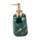 thumbnail image 2 of Dispensador De Jabón Reutilizable Con Capacidad Para 350 Ml Bomba De Mano Líquida Botella Marmoleada Verde, 2 of 3