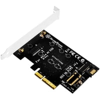 Tarjeta Adaptadora Silverstone Sst-Ecm20 Dual M.2 A Pci-E X4 Y Sata 6G