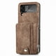 thumbnail image 1 of PU Leather Wallet Phone Case For Samsung Galaxy Z Flip 4/Z Flip3, 1 of 2