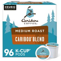 Caribou Coffee - Cápsulas Keurig K-Cup De Coffee Caribou Blend, 96 Unidades