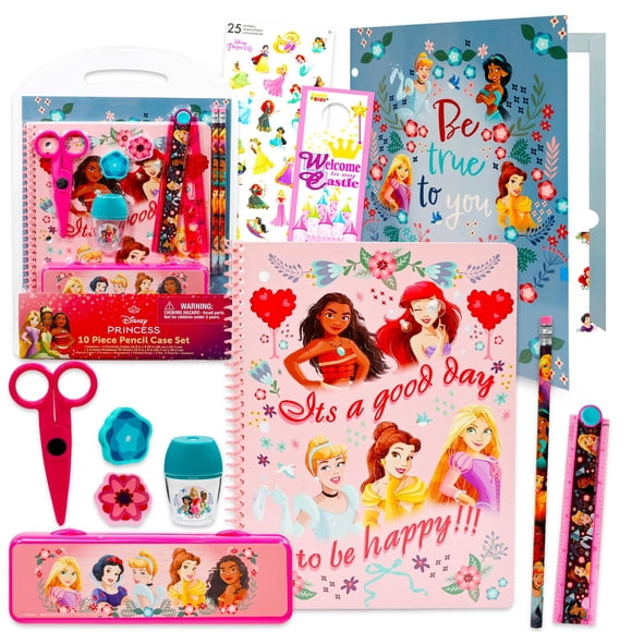 Pack de útiles escolares Disney Princess