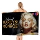 thumbnail image 1 of Marilyn Monroe Toalla de playa de secado rápido con diseño temático, regalo para mujeres y niñas, ideal para cumpleaños, fans, amantes de la música, uso en la playa o al aire libre,78*180cm, 1 of 6