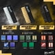 thumbnail image 4 of Kit limpiador de zapatos Blackline ELMT Solution, 240 ml, 3 cepillos, 4 of 6