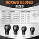 thumbnail image 3 of Guantes de boxeo FIVING para hombre y mujer negros 350 g (12 oz), 3 of 7