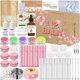 thumbnail image 1 of Kit para hacer bálsamos labiales DIY BRIPATI para adultos con cera de abejas y aceites, 1 of 7