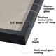 thumbnail image 3 of Shadow Box Frame American Flat con apertura frontal de 11 x 14 cm, color negro, 3 of 8