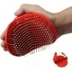 thumbnail image 1 of Cepillo Para Mascotas, Perros, Gatos Tipo Manopla Adaptable. Rojo, 1 of 3