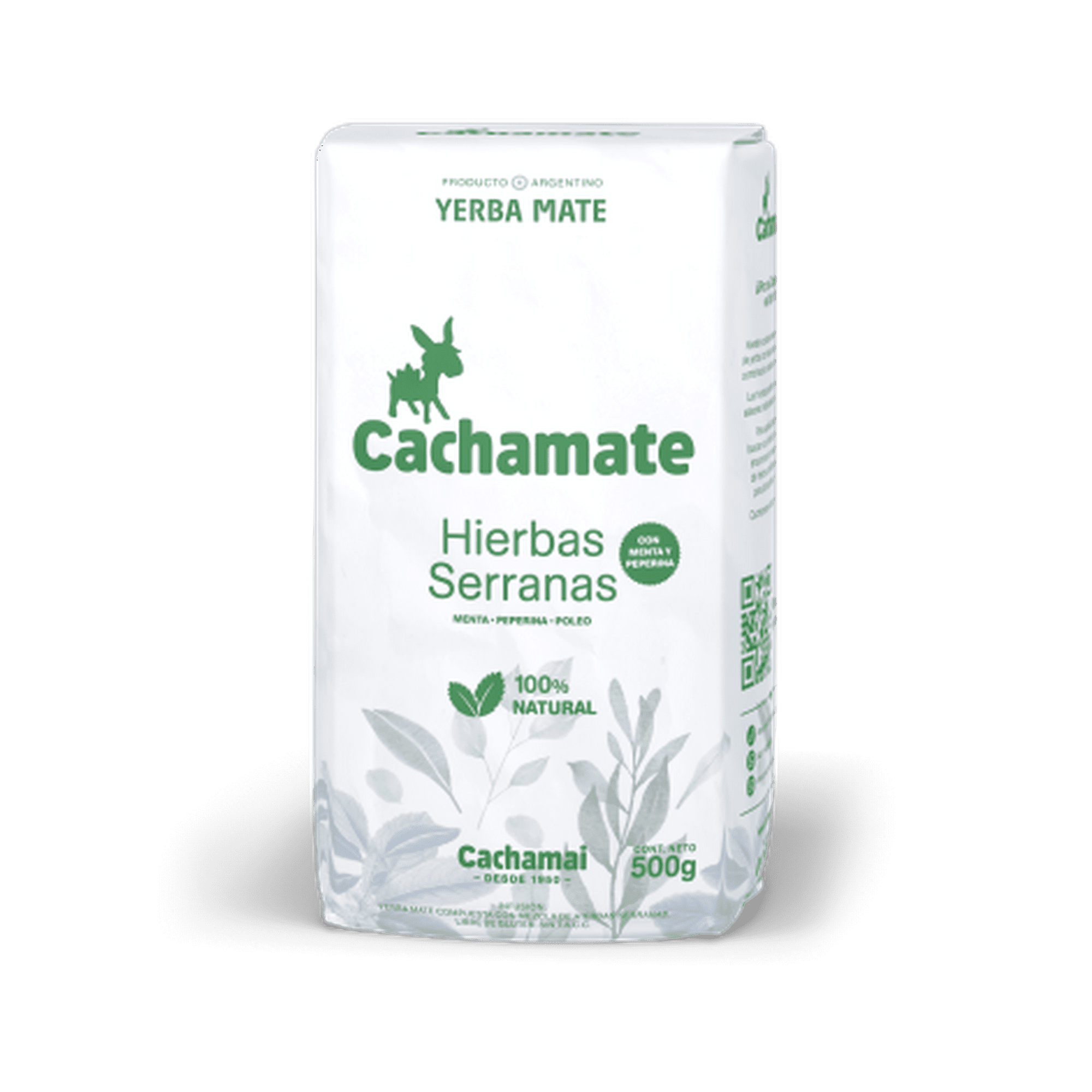 Rakko Natural - Cachamate Con Mezcla De Hierbas Serranas 500grs