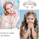 thumbnail image 4 of Tiaras de cumpleaños para niñas, coronas para cumpleaños de mujeres, tiara para reina de cumpleaños de mujeres con banda de cumpleañera, corona para niñas, tiaras y coronas para niñas, 4 of 5