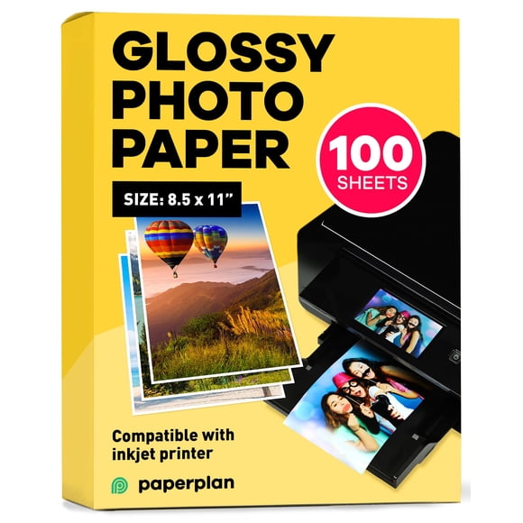 Papel Fotográfico Plano Brillante 8 5 X 11 170 G M² 100 Hojas
