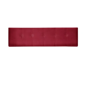 Latamhome - Respaldo Best Tela Velvet Burdeo 2 Plazas