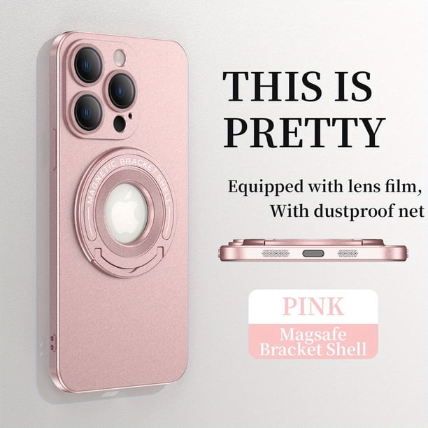 Ultimate Shockproof Protection for Your iPhone 14/13/12 Pro Max Plus with Wireless Charging & Kickstand Holder!