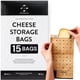 thumbnail image 1 of Bolsas de almacenamiento de queso Formaticum de calidad profesional (paquete de 15), 1 of 6